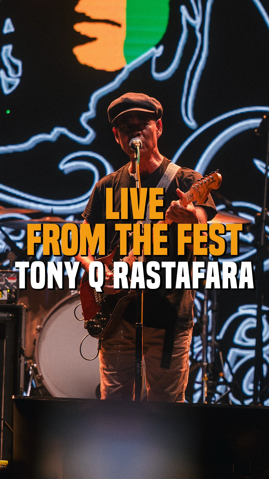 Video Performance of TONY Q RASTAFARA AT THE SOUNDS PROJECT 8